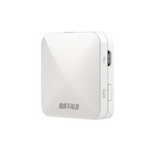 BUFFALO Wi-Fiルーター WMR-433W2シリーズ ホワイト WMR-433W2-WH