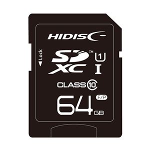 HIDISC SDXCカード 64GB CLASS10 UHS-1対応 HDSDX64GCL10UIJP3