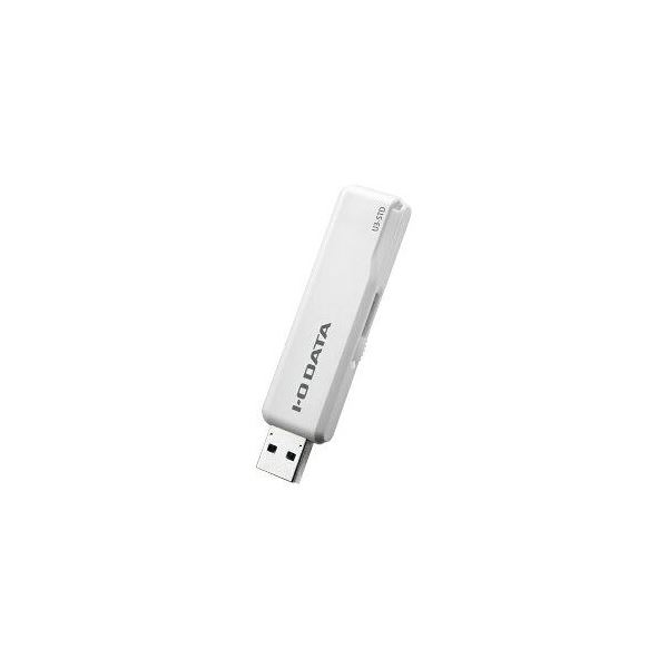 IOデータ USBメモリ ホワイト 128GB USB3.1 USB TypeA スライド式 U3-STD128GR／W