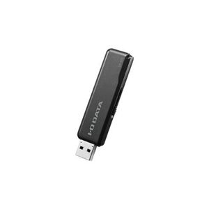 IOデータ USBメモリ ブラック 64GB USB3.1 USB TypeA スライド式 U3-STD64GR／K