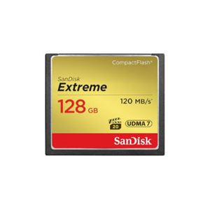 SanDisk エクストリームコンパクトフラッシュ128GB SDCFXSB-128G-J61