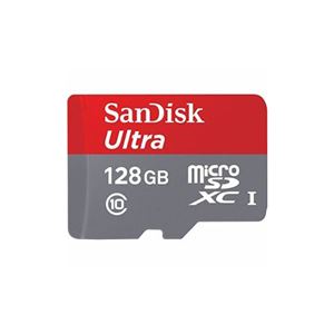 SanDisk ウルトラ microSDHC／ microSDXC UHS-I カード 128GB SDSDQUL128GJ35B