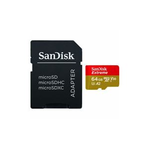 SanDisk エクストリーム microSDXC UHS-I 64GB SDSQXAF-064G-JN3MD