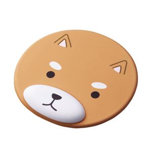 エレコム マウスパッド リストレスト付 アニマル イヌ MP-AN01DOG