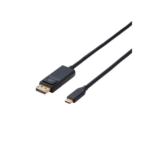 エレコム 変換ケーブル Type-C-DisplayPort 1.0m ブラック CAC-CDP10BK