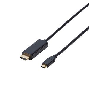 エレコム 変換ケーブル Type-C-HDMI 1.0m ブラック CAC-CHDMI10BK