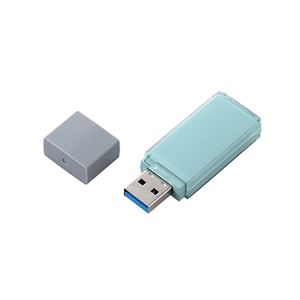 エレコム USBメモリー USB3.2（Gen1）対応 キャップ式 MAU 16GB ブルー MF-MAU3016GBU