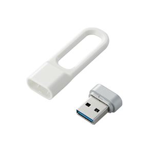 エレコム USBメモリー USB3.2（Gen1）対応 キャップ式 LPU 16GB ホワイト MF-LPU3016GWH