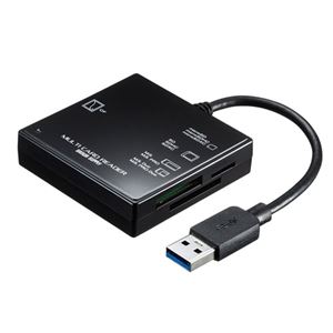 サンワサプライ USB3.1 マルチカードリーダー ADR-3ML39BK ブラック