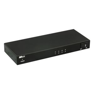 ラトックシステム 4K60Hz／HDCP2.2対応 1入力4出力 HDMI分配器 RS-HDSP4-4K