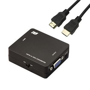 ラトックシステム HDMI to VGAコンバーター HDMIケーブル 1mセット RS-HD2VGA1+HDM