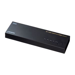 サンワサプライ 4K・HDR・HDCP2.2対応HDMI切替器（4入力・1出力） SW-HDR41L