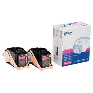 EPSON ETカートリッジ マゼンタ （Mサイズ×2） LPC3T18MP