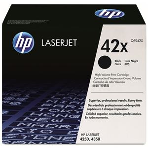 hp プリントカートリッジ 黒 Q5942X