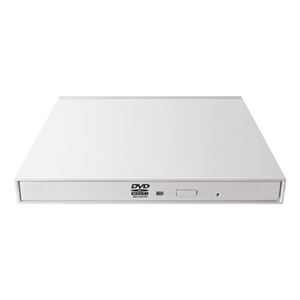 エレコム DVDドライブ/USB2.0/薄型/Type-Cケーブル付/ホワイト LDR-PMK8U2CLWH