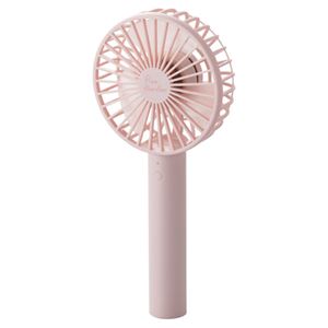 エレコム USB扇風機/充電可能/ハンディ/充電スタンド付/ピンク FAN-U205PN