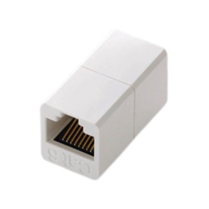 【8個セット】 エレコム 延長コネクタ LD-RJ45JJ6Y2X8