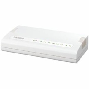 IOデータ 100BASE-TX/10BASE-Te対応 8ポート レイヤー2スイッチングハブ ホワイト ETX-ESH08WC