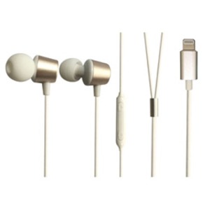 VERTEX Lightning Earphones シャンパンゴールド VTH-AP02CG