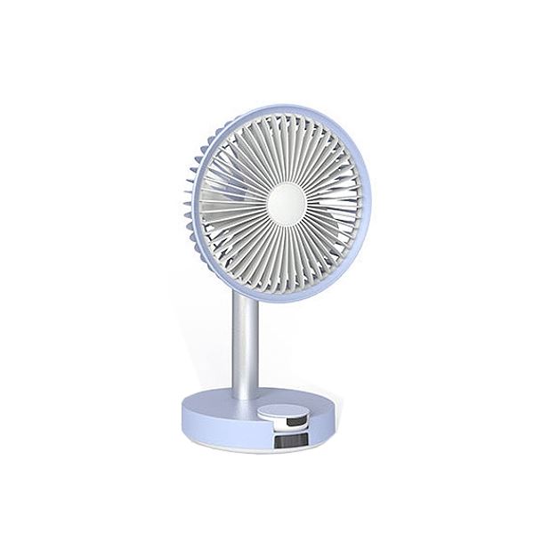 BLUEFEEL BARSET 4D FAN 多機能コードレス卓上扇風機＆サーキュレーター ライラックブルー BFN301-B