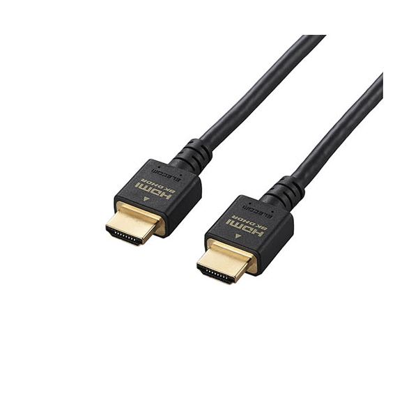 【5個セット】 エレコム HDMIケーブル/HDMI2.1/1.0m/ブラック DH-HD21E10BKX5