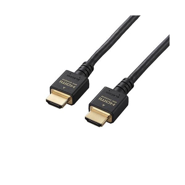 【5個セット】 エレコム HDMIケーブル/HDMI2.1/1.5m/ブラック DH-HD21E15BKX5