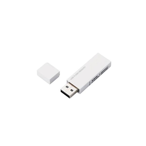 【5個セット】 エレコム USBメモリー/USB2.0対応/セキュリティ機能対応/32GB/ホワイト MF-MSU2B32GWHX5