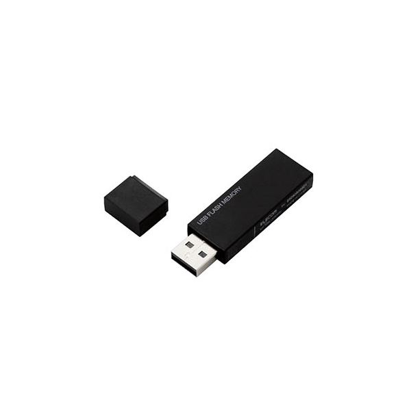 【5個セット】 エレコム USBメモリー/USB2.0対応/セキュリティ機能対応/32GB/ブラック MF-MSU2B32GBKX5