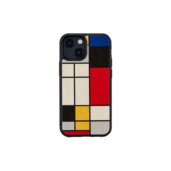 ikins 天然木ケース for iPhone 13 mini Mondrian Wood I21218i13MN