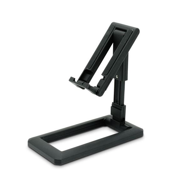 (まとめ) 日本トラストテクノロジー FLAT STAND BLACK FSTAND-BK 【×3セット】