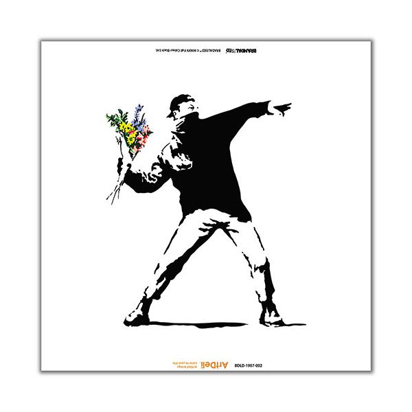 Digital Oasis Visual Sonic アートパネルBluetoothスピーカー Banksy BDLD-1907-002