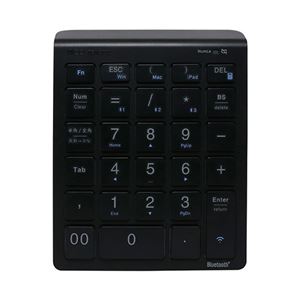 MCO Bluetoothテンキー ブラック TENBT02／BK