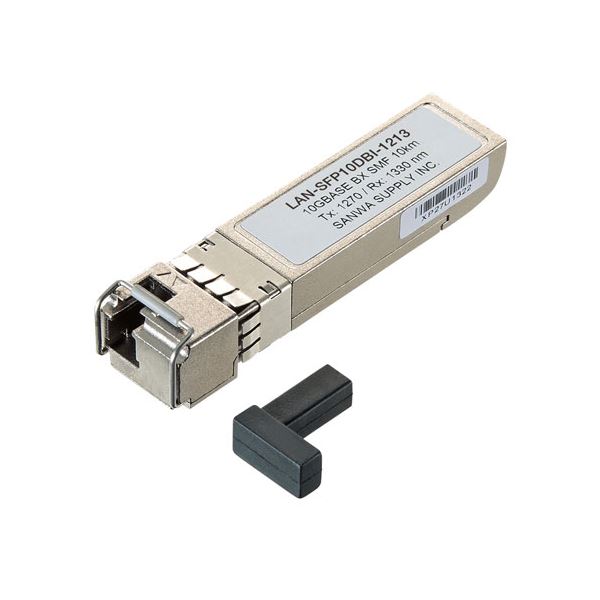 サンワサプライ BiDirectional SFPコンバータ LAN-SFP10DBI-1213