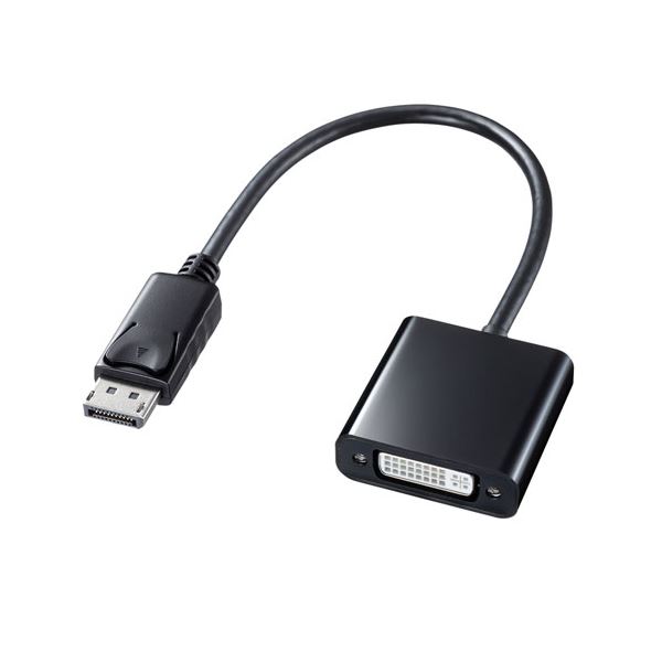 サンワサプライ DisplayPort-DVI変換アダプタ AD-DPDV04