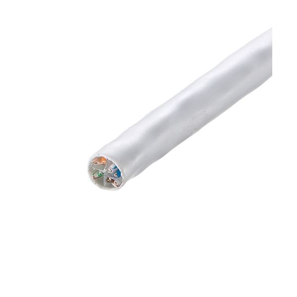 サンワサプライ CAT6UTP単線ケーブルのみ300m KB-C6L-CB300WN