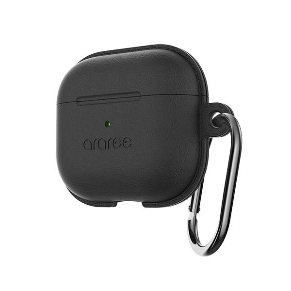 araree ソフトケース for AirPods (第3世代) POPS ブラック AR22182AP3BK