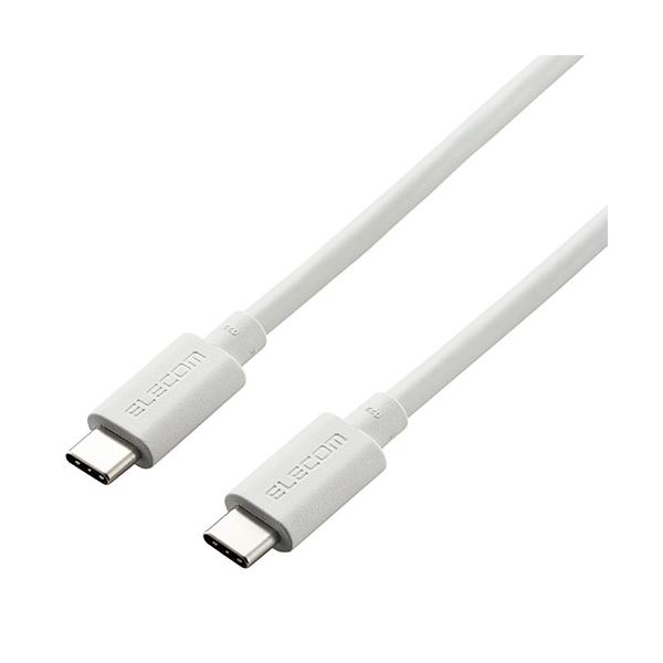 エレコム USB4ケーブル(認証品、USB Type-C(TM) to USB Type-C(TM)) シルバー USB4-APCC5P08SV