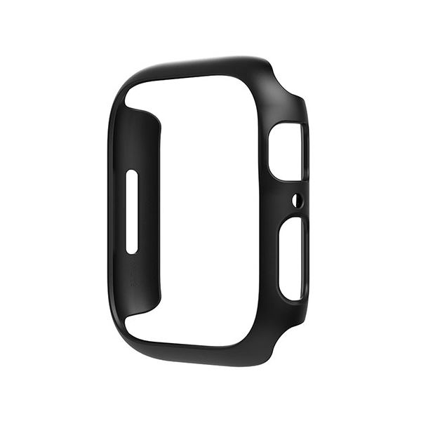 araree AERO ハードケースfor Apple Watch Series 7 45 ブラック Apple Watch用カバー AR22417AW