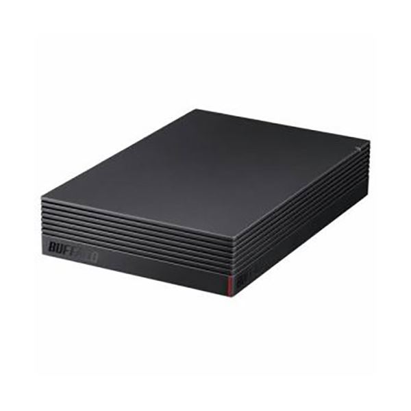 BUFFALO バッファロー 外付けHDD 6TB ブラック HD-EDS6U3-BE