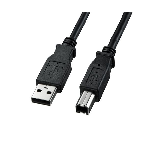 サンワサプライ USB2.0ケーブル 5m PC99規格 KU20-5BKK2