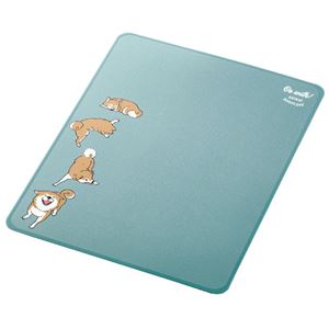 【5個セット】 エレコム Be with！ animal mousepad イヌ MP-AN04DOGX5