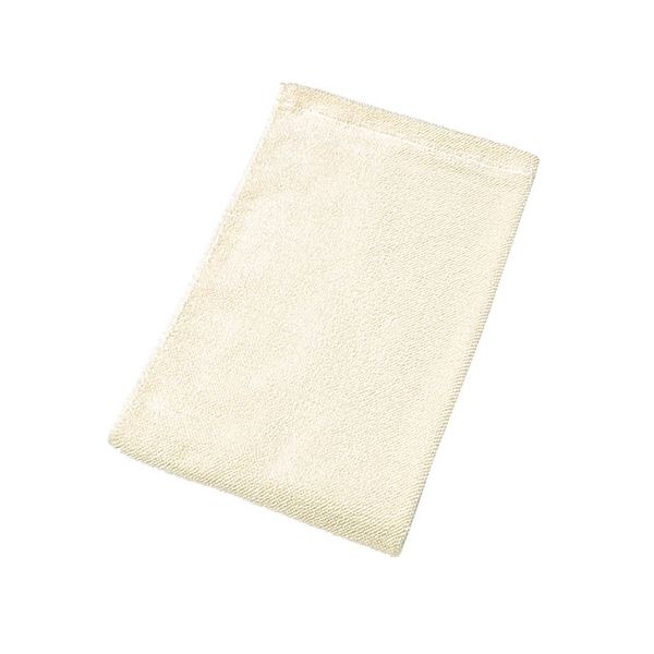 楠橋紋織 くすばしタオル ドラム式洗濯機対応 抗菌・防臭 ポワン小粒 スマートバスタオル アイボリー 1-68490-21-I