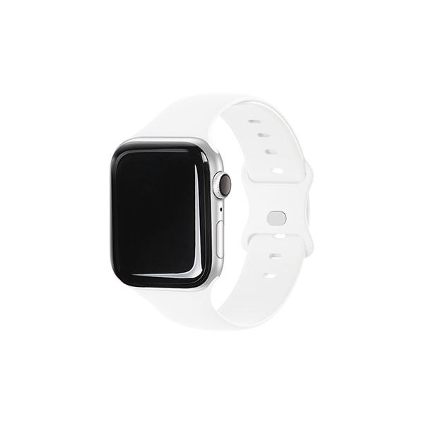 EGARDEN SILICONE BAND for Apple Watch 41/40/38mm Apple Watch用バンド ホワイト EGD21776AWWH