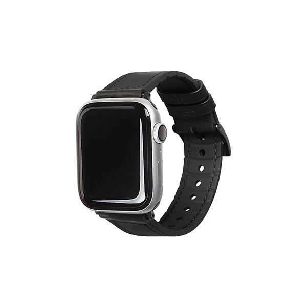 EGARDEN GENUINE LEATHER STRAP AIR for Apple Watch 41/40/38mm Apple Watch用バンド ブラック EGD20599AW