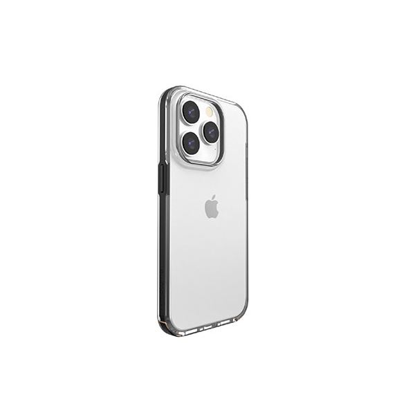 motomo INO Achrome Shield Strap Case for iPhone 14 Pro クロームブラック 背面カバー型 MT24292i14PBK