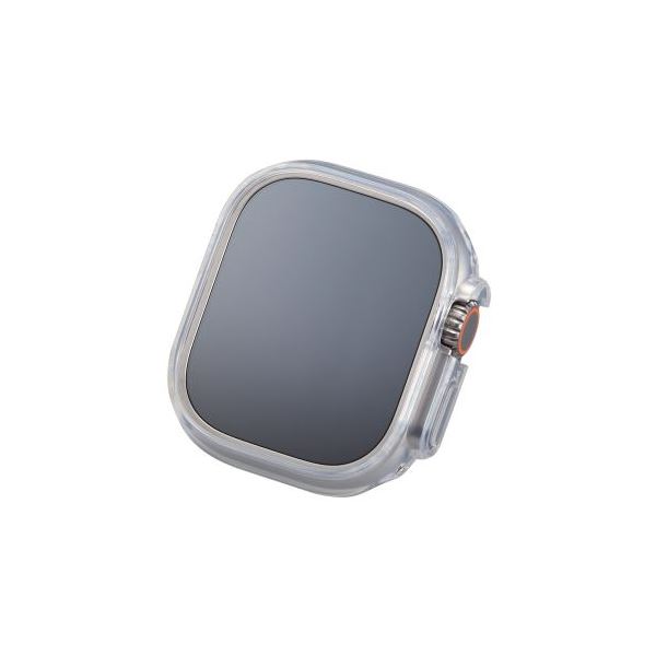 エレコム Apple Watch 49mm用ソフトバンパー AW-22CBPUCR クリア