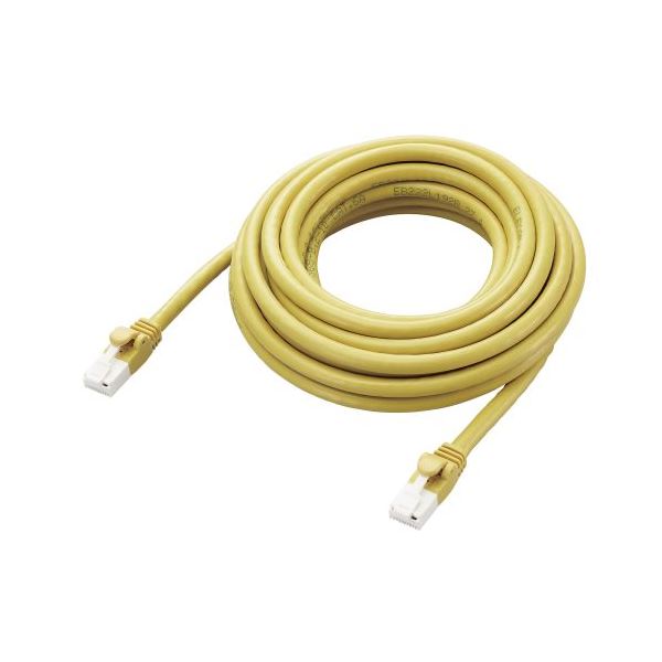 エレコム Cat6A LANケーブル LD-GPAT／YL5／RS イエロー