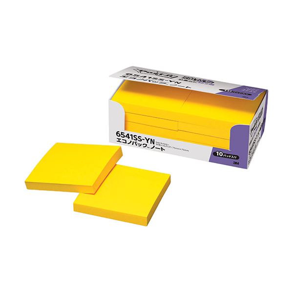 3M Post-it ポストイット エコノパック強粘着ノート 3M-6541SS-YN