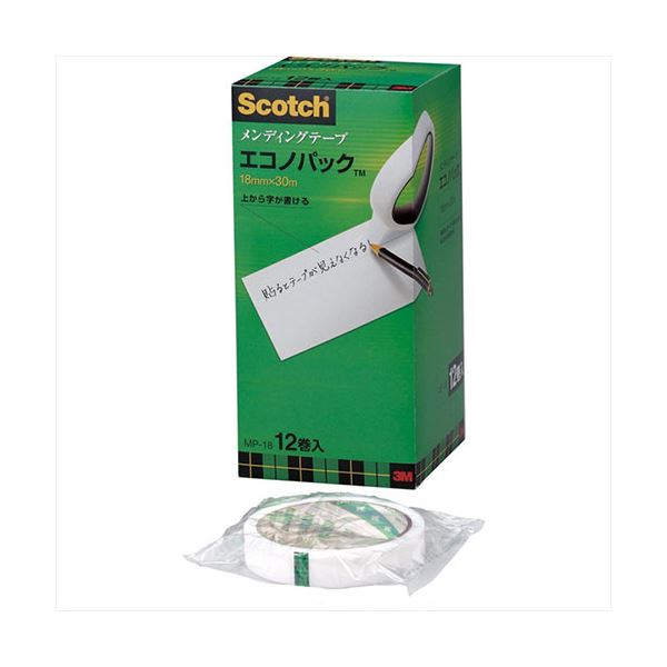 3M Scotch スコッチ メンディングテープエコノパック 18mm 3M-MP-18