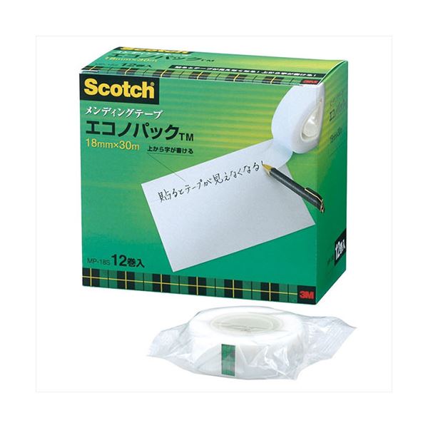 3M Scotch スコッチ メンディングテープエコノパック 18mm 3M-MP-18S